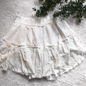 Sun & Shadow Nordstrom Bohemian Mini Skirt